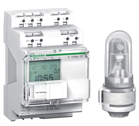 Серия IC | Устройство управления освещением, временем и энергией Schneider Electric