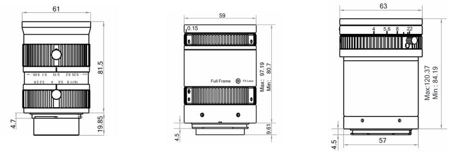 Схема Объективы Hikrobot серия LF.png