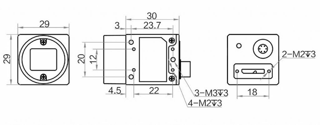 Схема Матричных камер серии CA с интерфейсом usb3.02.jpg