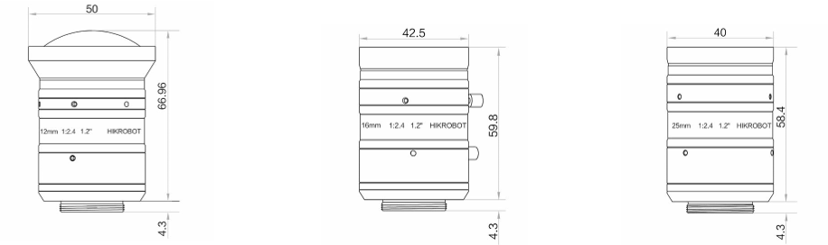 Схема Объективы Hikrobot серия KF-P-1.png